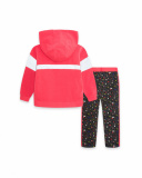 Sweat Et Legging Peluche Rose Fille Wild & Free Sweat Et Legging Peluche Rose Fille Wild & Free
