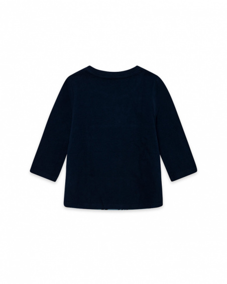 T-shirt Tricoté Bleu Garçon Galaxy Friends T-shirt Tricoté Bleu Garçon Galaxy Friends