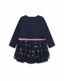 Robe Bleue En Maille Et Tulle Fille Galaxy Friends Robe Bleue En Maille Et Tulle Fille Galaxy Friends