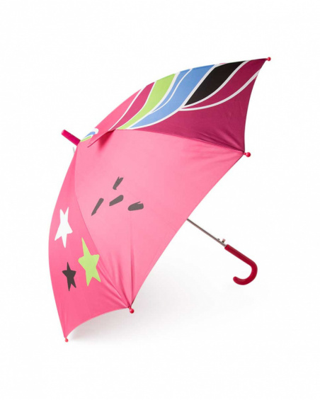 Parapluie magique rose fille