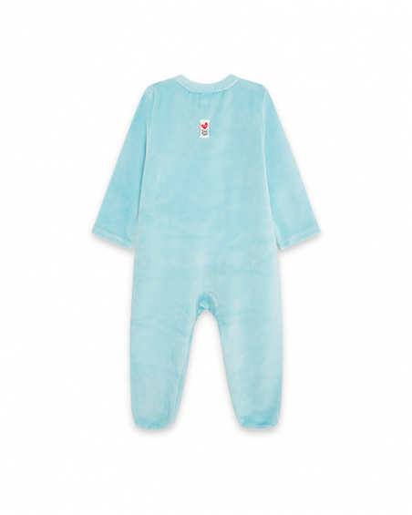 Bleu Tundosado Barboteuse Fille Mini Traveller Bleu Tundosado Barboteuse Fille Mini Traveller