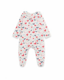 Barboteuse Tricot Blanche Fille Mini Traveller Barboteuse Tricot Blanche Fille Mini Traveller