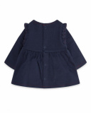 Robe Peluche Bleue Fille Mini Traveller Robe Peluche Bleue Fille Mini Traveller