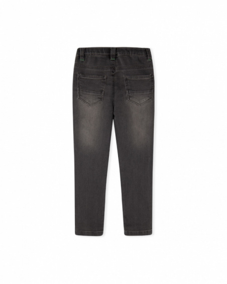 Pantalon Denim Gris Active Boy Pantalon Denim Gris Active Boy