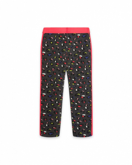 Legging en peluche gris pour fille Wild & Free Legging en peluche gris pour fille Wild & Free