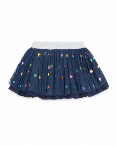 Jupe en tulle bleu fille Galaxy Friends