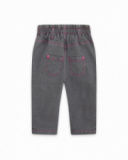 Pantalon Denim Gris Fille Magic Pantalon Denim Gris Fille Magic