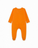 Barboteuse Tricot Orange Garçon Stars Collectors Barboteuse Tricot Orange Garçon Stars Collectors