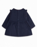 Robe Peluche Bleue Fille Mini Traveller Robe Peluche Bleue Fille Mini Traveller