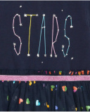 Robe Bleue En Maille Et Tulle Fille Galaxy Friends Robe Bleue En Maille Et Tulle Fille Galaxy Friends