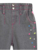 Pantalon Denim Gris Fille Magic Pantalon Denim Gris Fille Magic