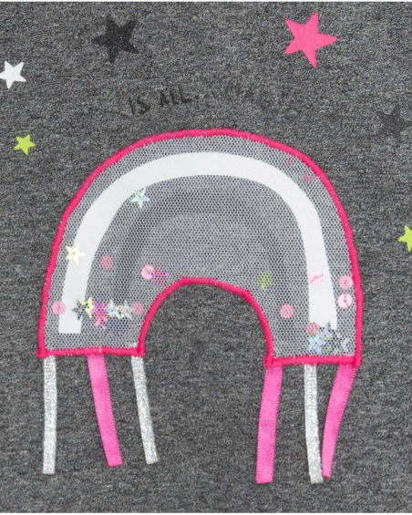 Fille Gris Sweat En Peluche Et Legging Magic