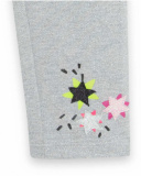 Legging en peluche gris pour fille Magic Legging en peluche gris pour fille Magic