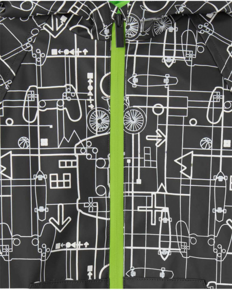 Gabardine Grise Active Enfant