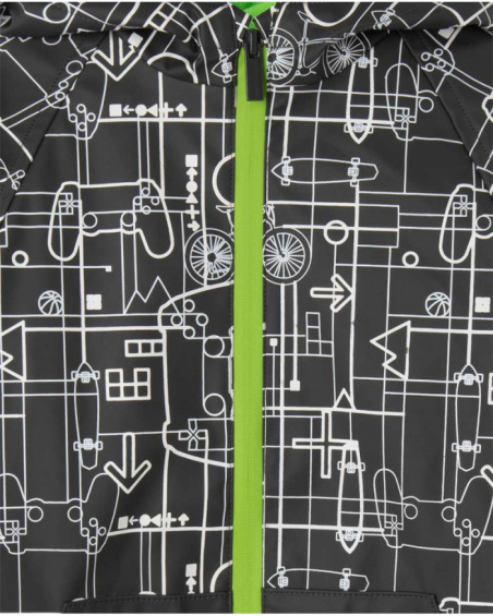 Gabardine Grise Active Enfant