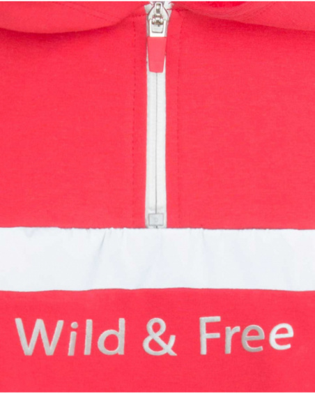 Sweat Et Legging Peluche Rose Fille Wild & Free Sweat Et Legging Peluche Rose Fille Wild & Free