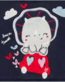 Sweat Peluche Et Legging Maille Bleu Fille Mini Traveller Sweat Peluche Et Legging Maille Bleu Fille Mini Traveller