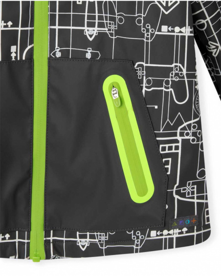Gabardine Grise Active Enfant