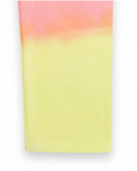 Legging Peluche Rose Et Gris Fille Wild & Free Legging Peluche Rose Et Gris Fille Wild & Free