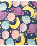 Bandana à pois bleu Girl Galaxy Friends Bandana à pois bleu Girl Galaxy Friends