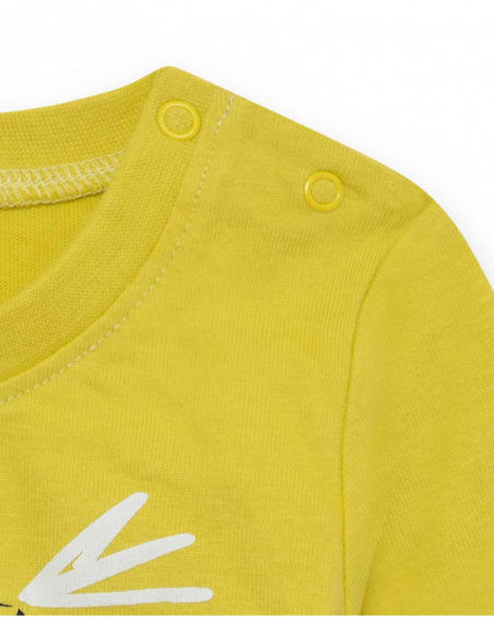 T-shirt en tricot vert pour enfants Galaxy Friends