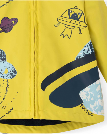 Gabardine verte Boy Galaxy Friends
