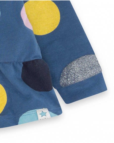 Sweat Peluche Bleu Et Rose Fille Galaxy Friends