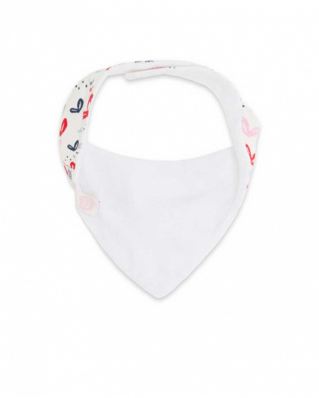 Bandana Blanc Et Pois Rouges Garçon Mini Traveller Bandana Blanc Et Pois Rouges Garçon Mini Traveller