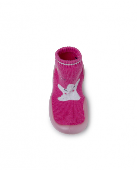 Chaussettes Sole Rose Fille Magic Chaussettes Sole Rose Fille Magic