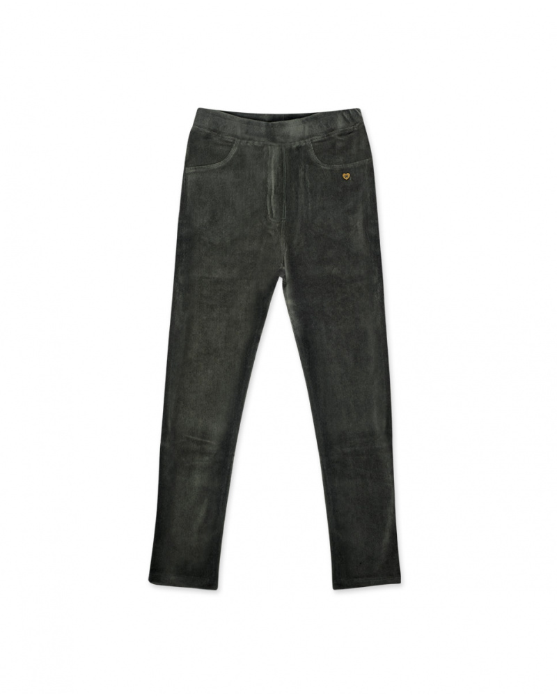 Jegging gris en velours côtelé Girl Basics Kids W23