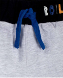 Sweat-shirt et pantalon en peluche gris et noir Boy Connect Sweat-shirt et pantalon en peluche gris et noir Boy Connect