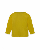 T-shirt Tricoté Jaune Et Noir Enfant Speed Race T-shirt Tricoté Jaune Et Noir Enfant Speed Race