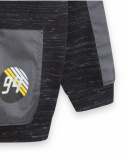 Sweat Capuche Combiné Noir Garçon Speed Race Sweat Capuche Combiné Noir Garçon Speed Race