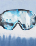 T-shirt Tricoté Bleu Et Blanc Garçon Ski Explorers T-shirt Tricoté Bleu Et Blanc Garçon Ski Explorers