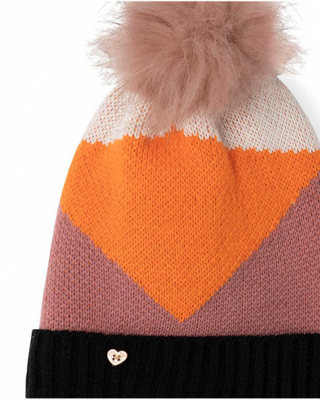 Bonnet En Tricot Rose Et Tour De Cou Fille Night Garden Bonnet En Tricot Rose Et Tour De Cou Fille Night Garden
