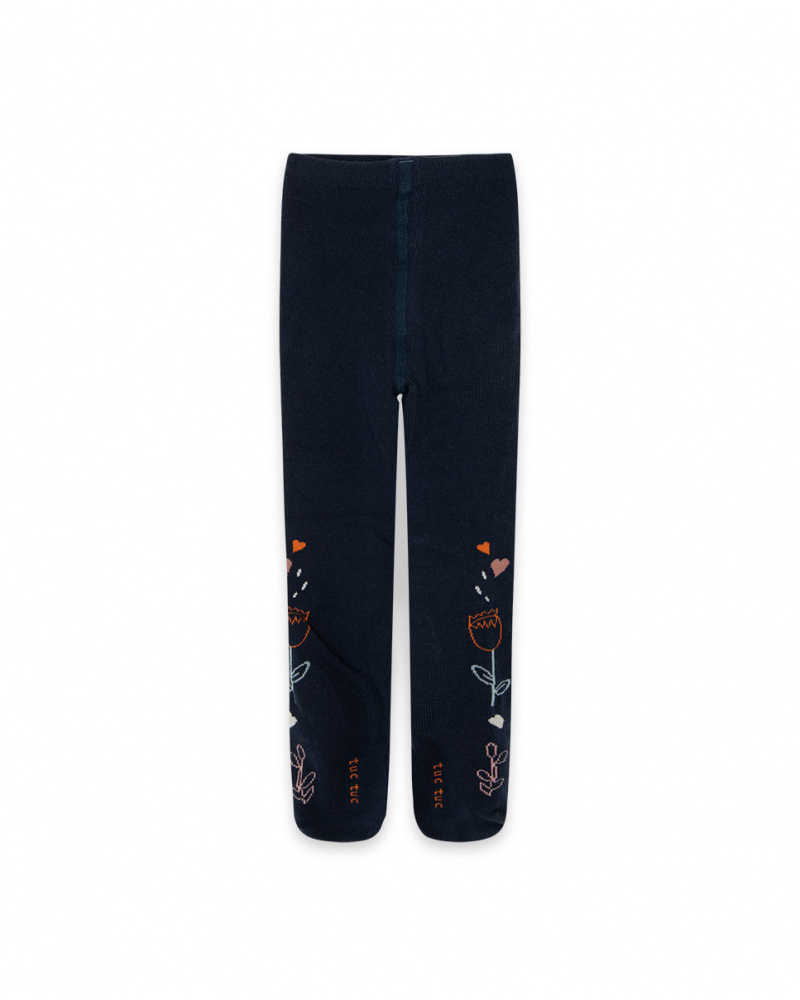 Collants Bleus Fille Night Garden