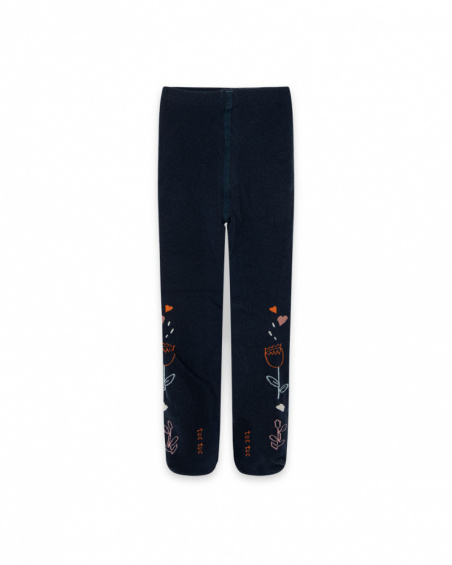 Collants Bleus Fille Night Garden Collants Bleus Fille Night Garden