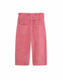 Pantalon fille en velours côtelé rose Night Garden Pantalon fille en velours côtelé rose Night Garden