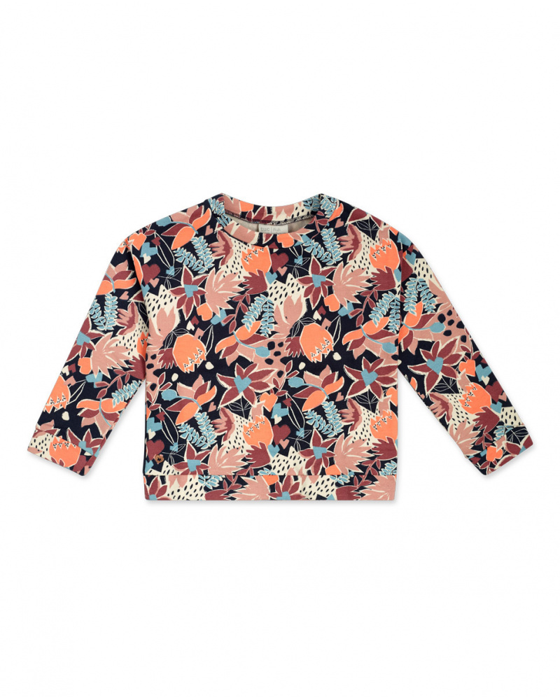 Sweat Fille Bleu Peluche Night Garden