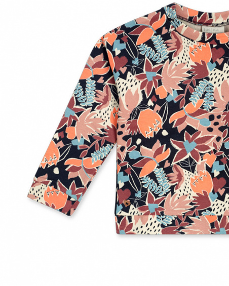 Sweat Fille Bleu Peluche Night Garden Sweat Fille Bleu Peluche Night Garden