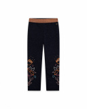 Legging Peluche Bleu Et Rose Fille Night Garden Legging Peluche Bleu Et Rose Fille Night Garden