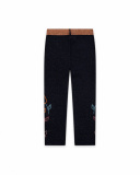 Legging Peluche Bleu Et Rose Fille Night Garden Legging Peluche Bleu Et Rose Fille Night Garden