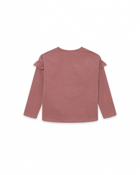 T-shirt en maille rose et bleu fille Night Garden T-shirt en maille rose et bleu fille Night Garden