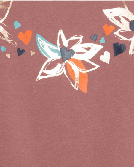 T-shirt en maille rose et bleu fille Night Garden T-shirt en maille rose et bleu fille Night Garden