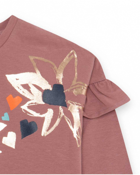 T-shirt en maille rose et bleu fille Night Garden T-shirt en maille rose et bleu fille Night Garden