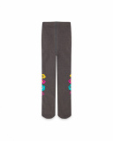 Fille Collants marron Fleurs d'hiver Fille Collants marron Fleurs d'hiver