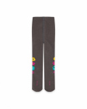 Fille Collants marron Fleurs d'hiver Fille Collants marron Fleurs d'hiver