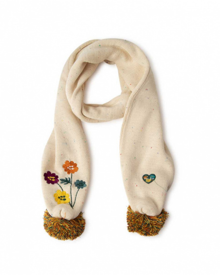Bonnet Et Echarpe En Tricot Beige Fille Natural Grown Bonnet Et Echarpe En Tricot Beige Fille Natural Grown