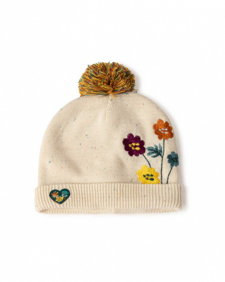 Bonnet Et Echarpe En Tricot Beige Fille Natural Grown Bonnet Et Echarpe En Tricot Beige Fille Natural Grown