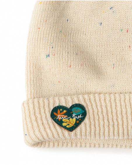 Bonnet Et Echarpe En Tricot Beige Fille Natural Grown Bonnet Et Echarpe En Tricot Beige Fille Natural Grown